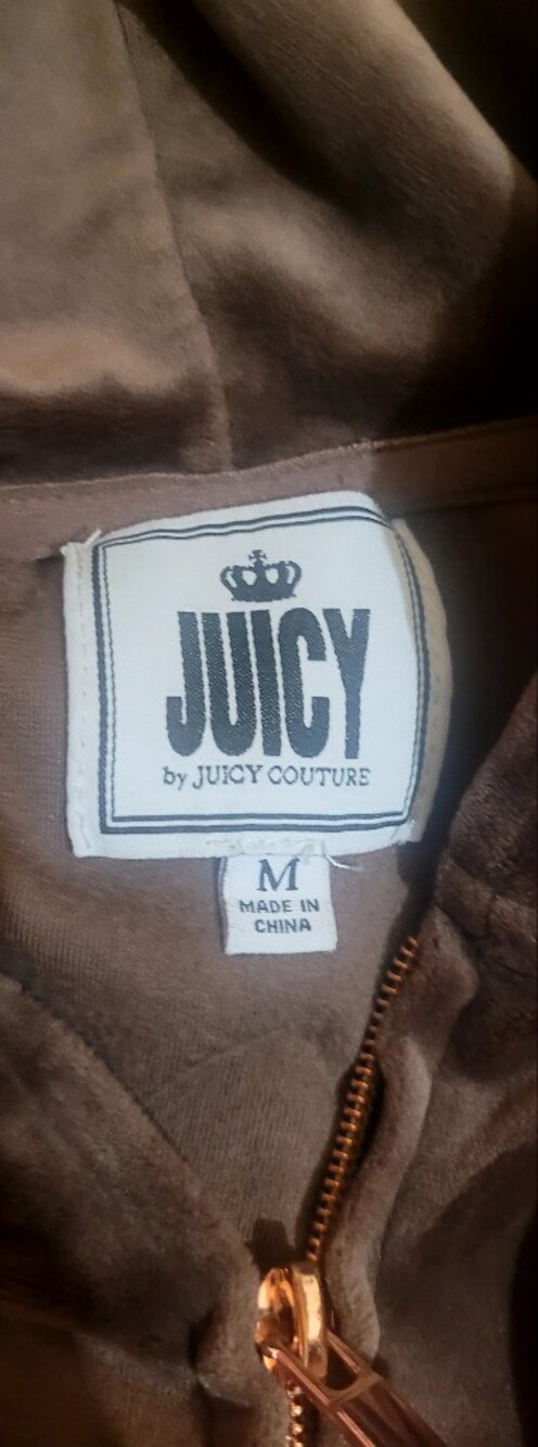 Brown Juicy Couture Zip Up - Picture 3 of 3